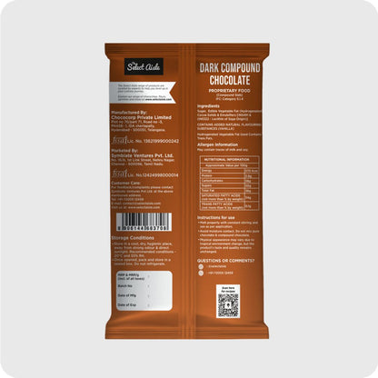 Dark Chocolate Compound Bar 500g