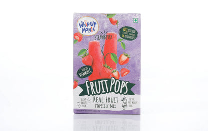 Fruit Pops Minis - Strawberry - Makes 6 Pops whipupmagic