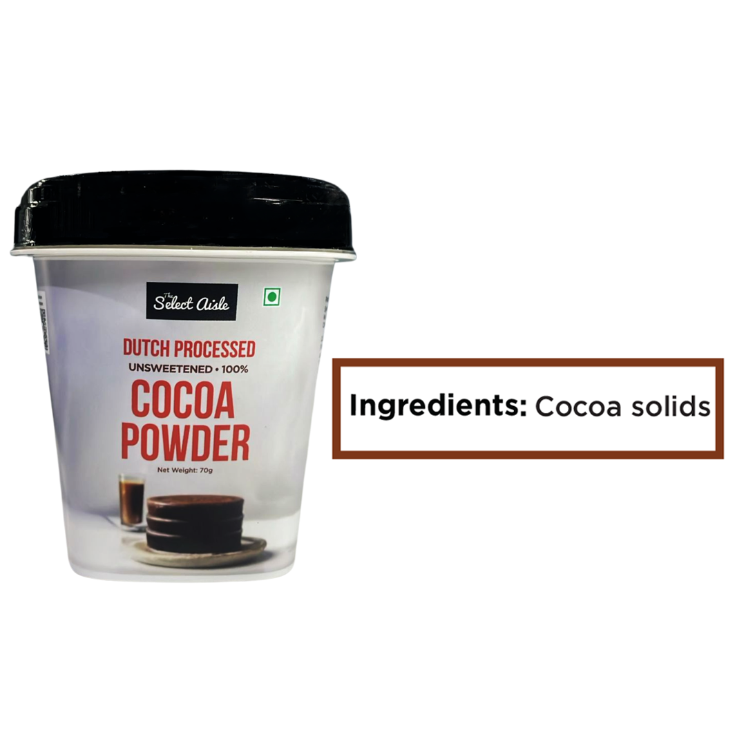 Dutch-Processed Cocoa Powder - 100% Unsweetened