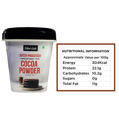 Dutch-Processed Cocoa Powder - 100% Unsweetened