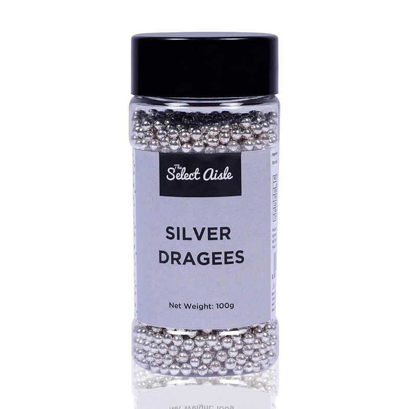 Silver Dragees - 100g The Select Aisle