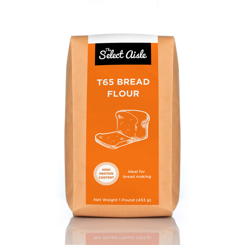 T65 Bread Flour - 1 pound (453g) The Select Aisle