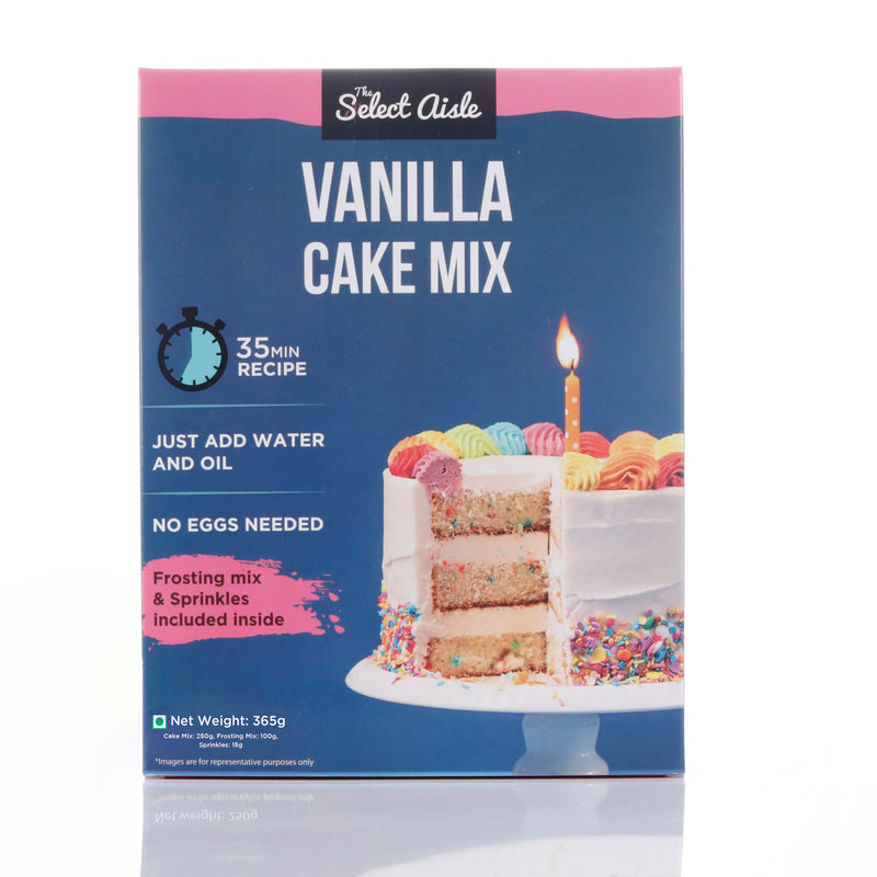 Vanilla Cake Mix + Spatula The Select Aisle