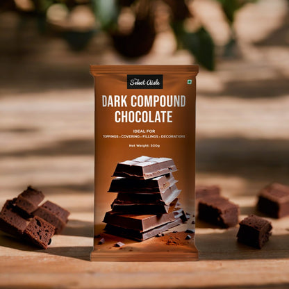 Dark Chocolate Compound Bar 500g